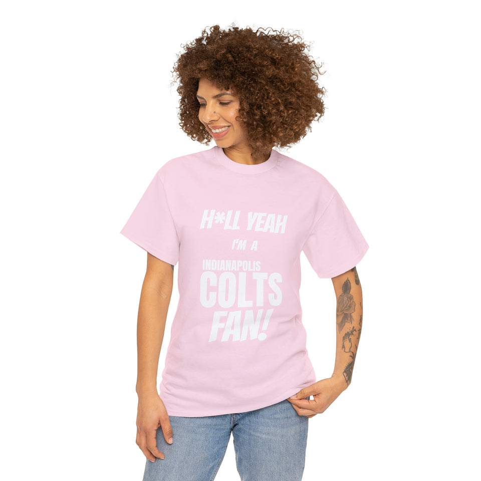 Indianapolis Colts Football Unisex Heavy Cotton Tee