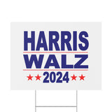 Harris Walz 2024 Plastic Yard Sign