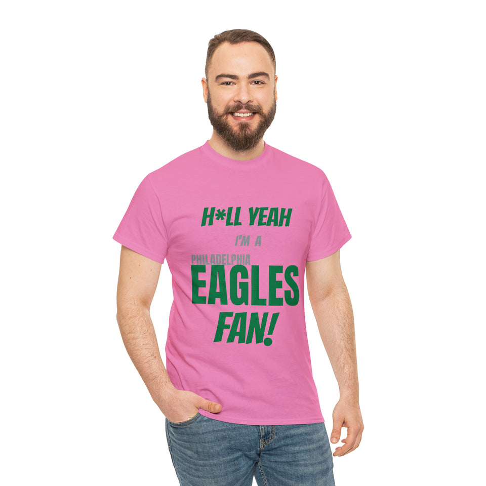 Philadelphia Eagles Football Unisex Heavy Cotton Tee