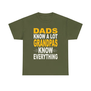 Grandpas Know Everything Unisex Heavy Cotton Tee