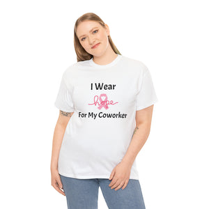 Breast Cancer Awareness HOPE Unisex Heavy Cotton Tee