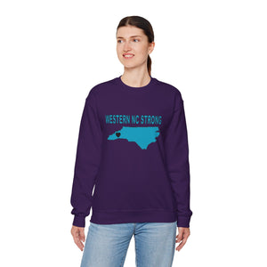 Western NC Strong Unisex Heavy Blend™ Crewneck Sweatshirt