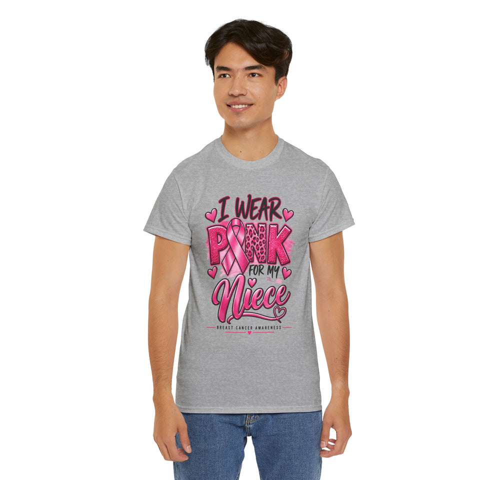Breast Cancer Awareness Unisex Heavy Cotton Tee