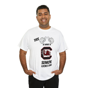 This Is What A SC Gamecocks Senior Looks Like Unisex Heavy Cotton Tee