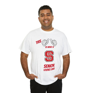 This Is What A NC State Senior Looks Like Unisex Heavy Cotton Tee