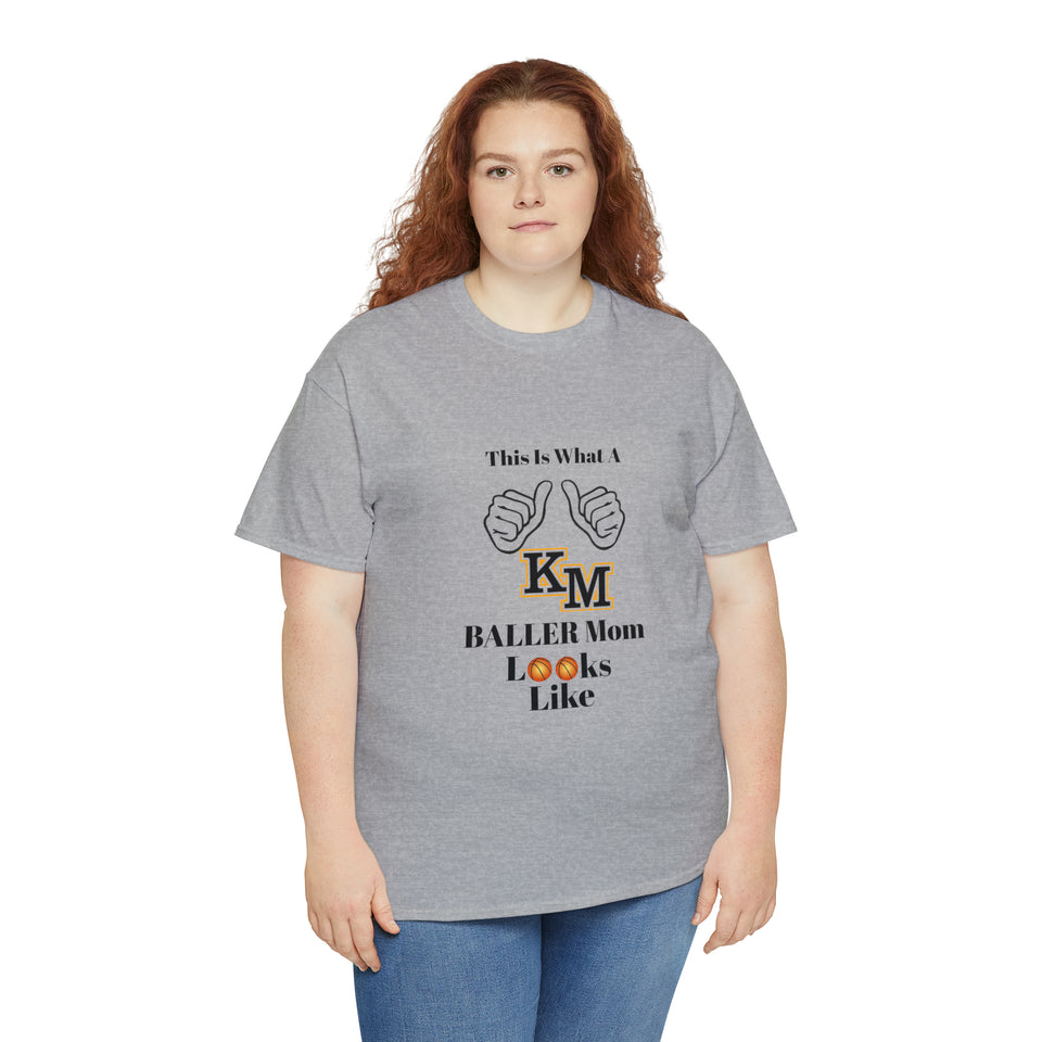 Kings Mountain Baller Mom Unisex Heavy Cotton Tee