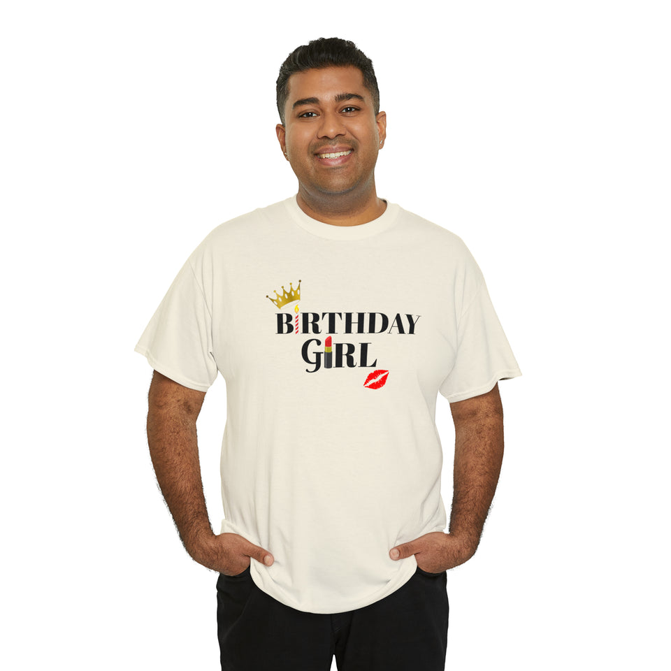 Birthday Girl Unisex Heavy Cotton Tee