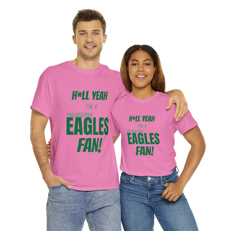 Philadelphia Eagles Football Unisex Heavy Cotton Tee