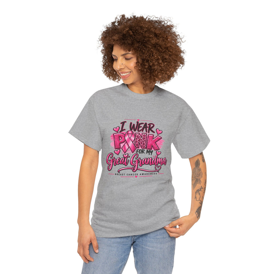 Breast Cancer Awareness Unisex Heavy Cotton Tee