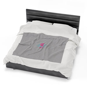 Lifestyle International Realty Velveteen Plush Blanket