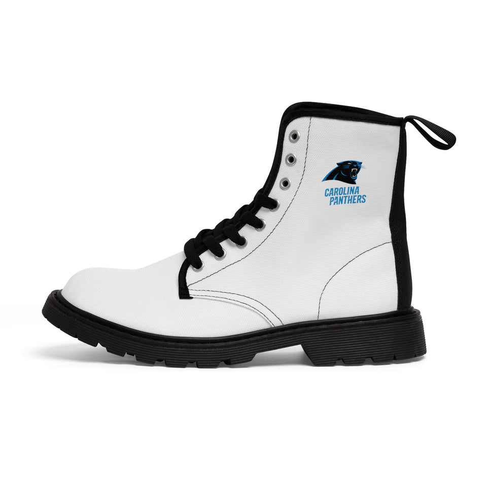 Carolina Panthers Men's Canvas Boots