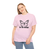 Be The Change Unisex Heavy Cotton Tee
