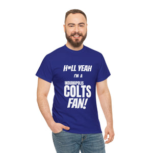 Indianapolis Colts Football Unisex Heavy Cotton Tee