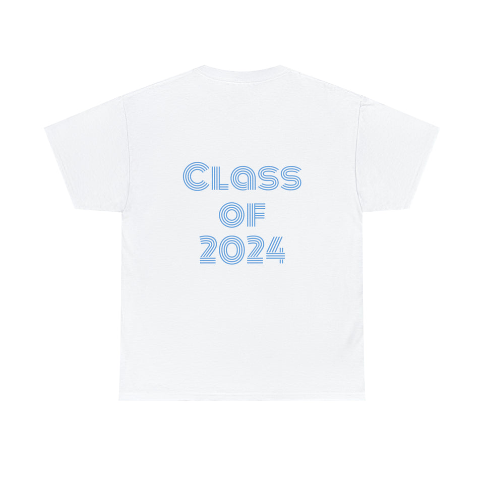 Heck Yeah My Son Is A Chapel Hill Senior Unisex Heavy Cotton Tee
