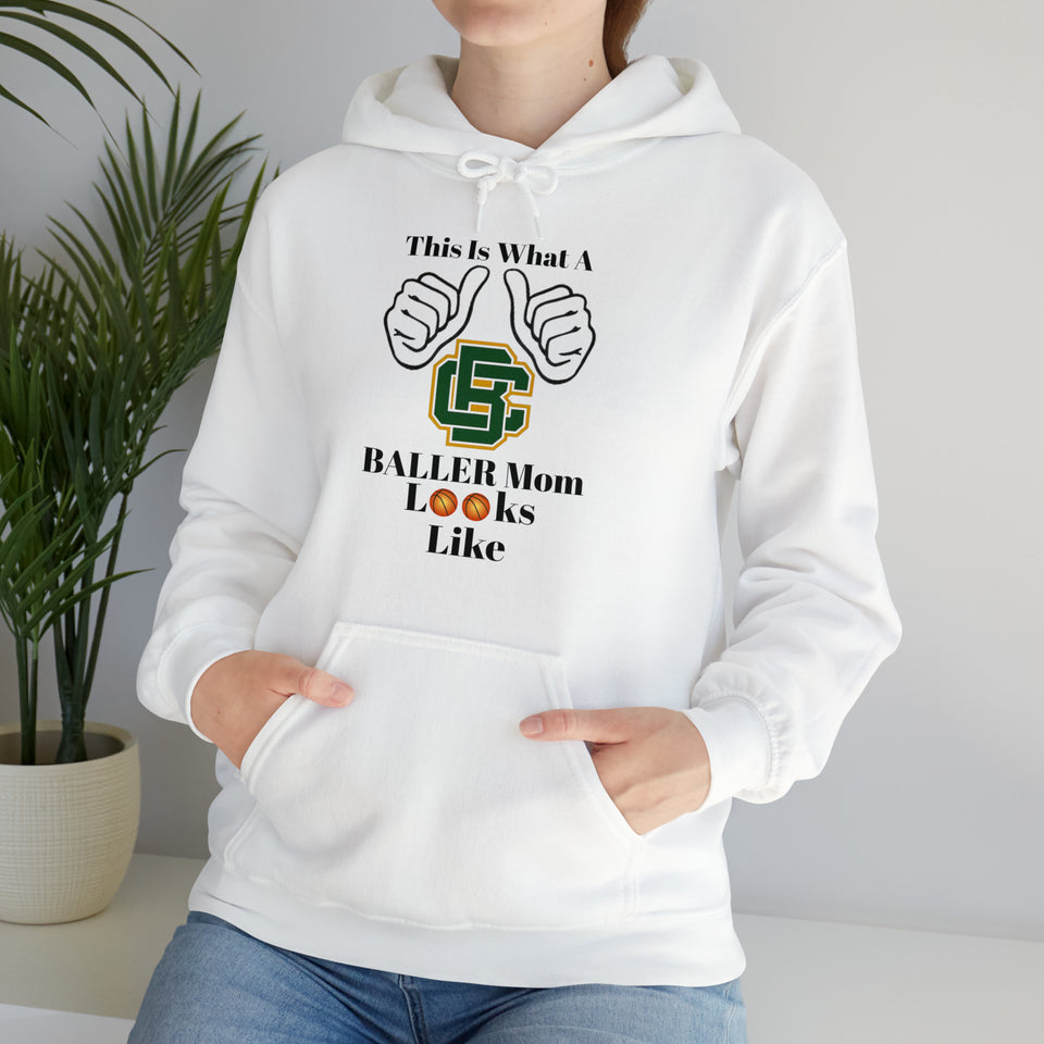 Bessemer City Baller Mom Unisex Heavy Blend™ Hooded Sweatshirt