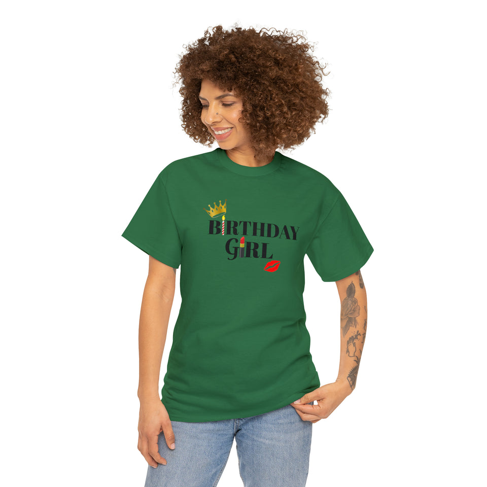 Birthday Girl Unisex Heavy Cotton Tee