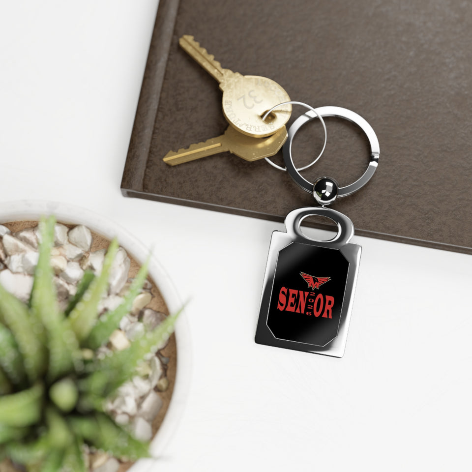 Monroe HS Rectangle Photo Keyring
