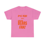Chicago Bears Football Unisex Heavy Cotton Tee