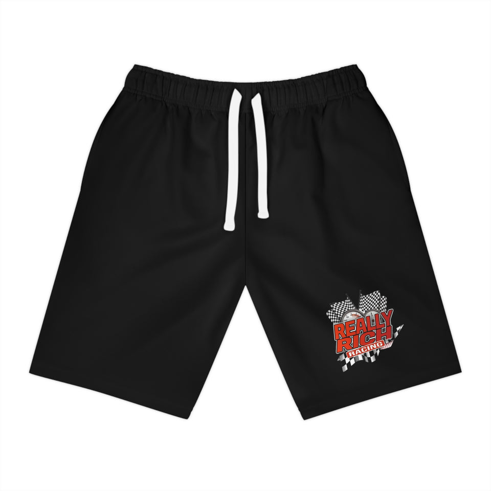 Really Rich Racing (Red) Athletic Long Shorts (AOP)