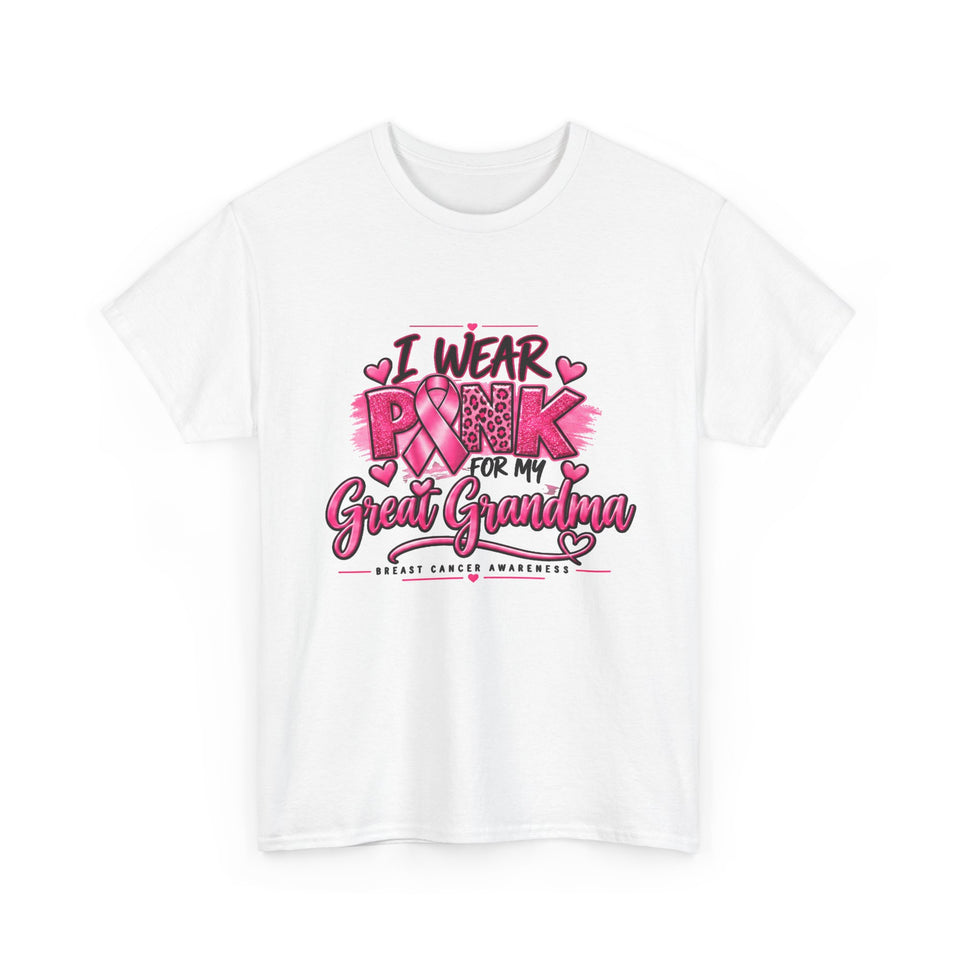 Breast Cancer Awareness Unisex Heavy Cotton Tee