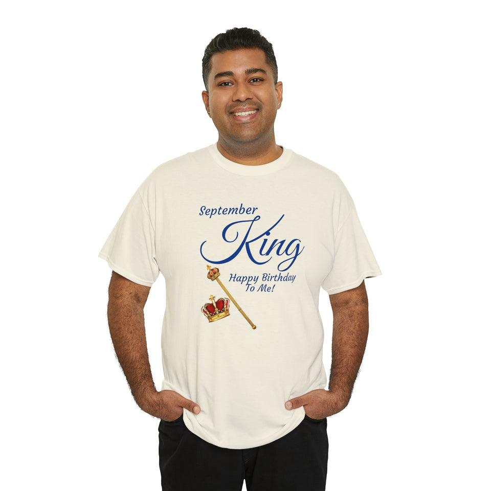 September King Unisex Heavy Cotton Tee