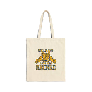 NC A&T Marching Band Cotton Canvas Tote Bag