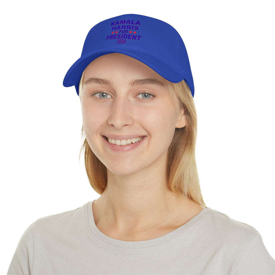 Kamala Harris for President Low Profile Baseball Cap