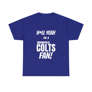 Indianapolis Colts Football Unisex Heavy Cotton Tee