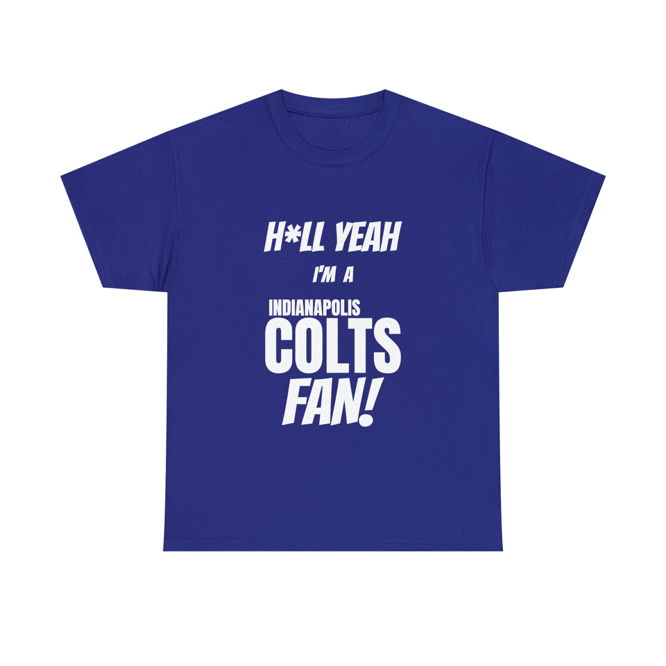 Indianapolis Colts Football Unisex Heavy Cotton Tee