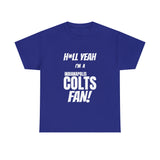 Indianapolis Colts Football Unisex Heavy Cotton Tee