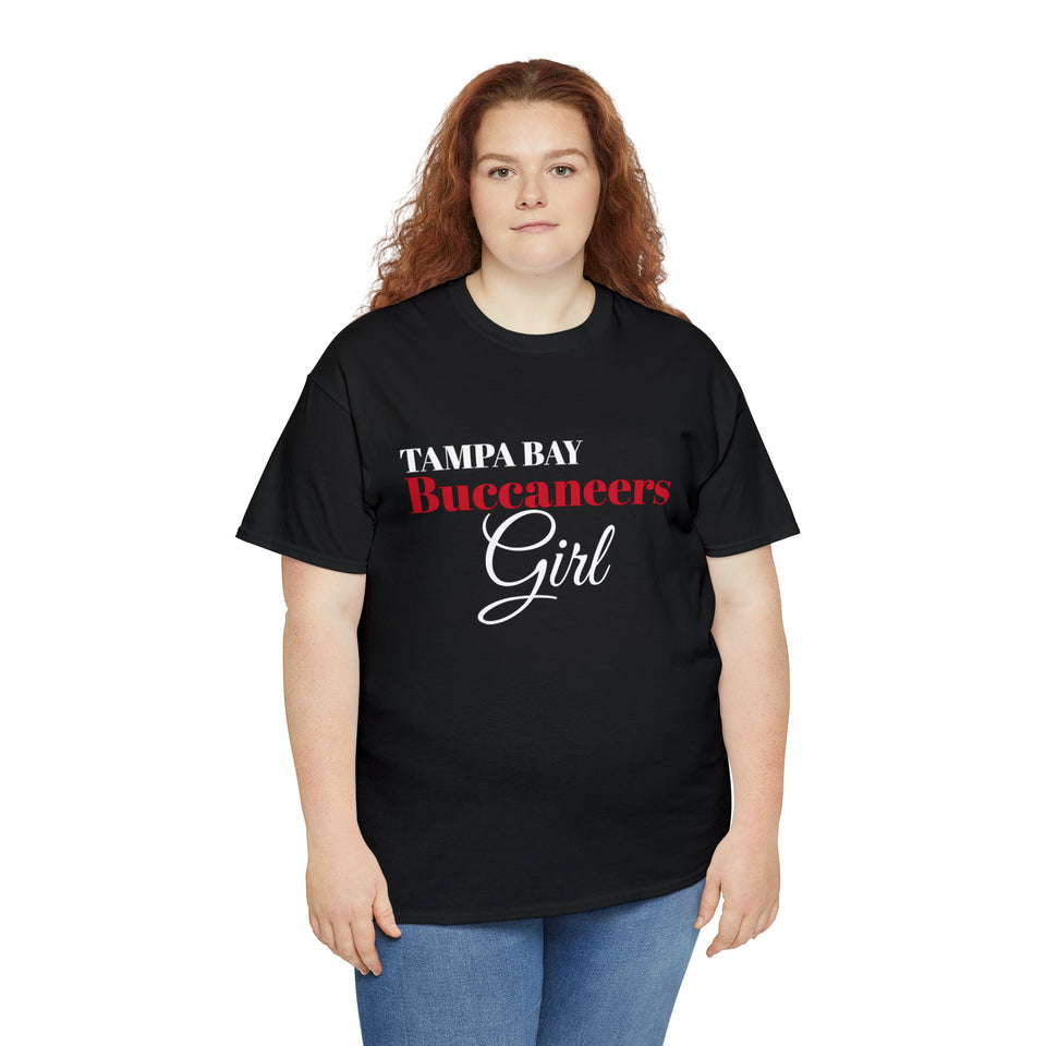 Tampa Bay Buccaneers Girl Unisex Heavy Cotton Tee