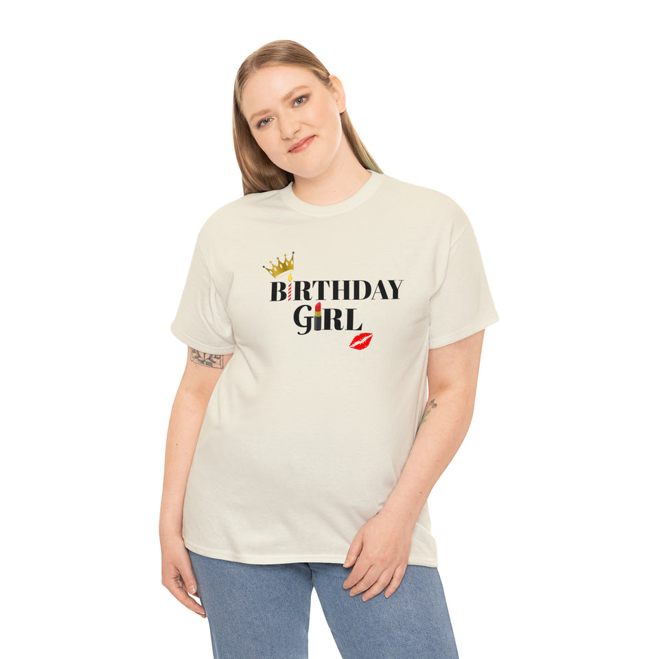 Birthday Girl Unisex Heavy Cotton Tee