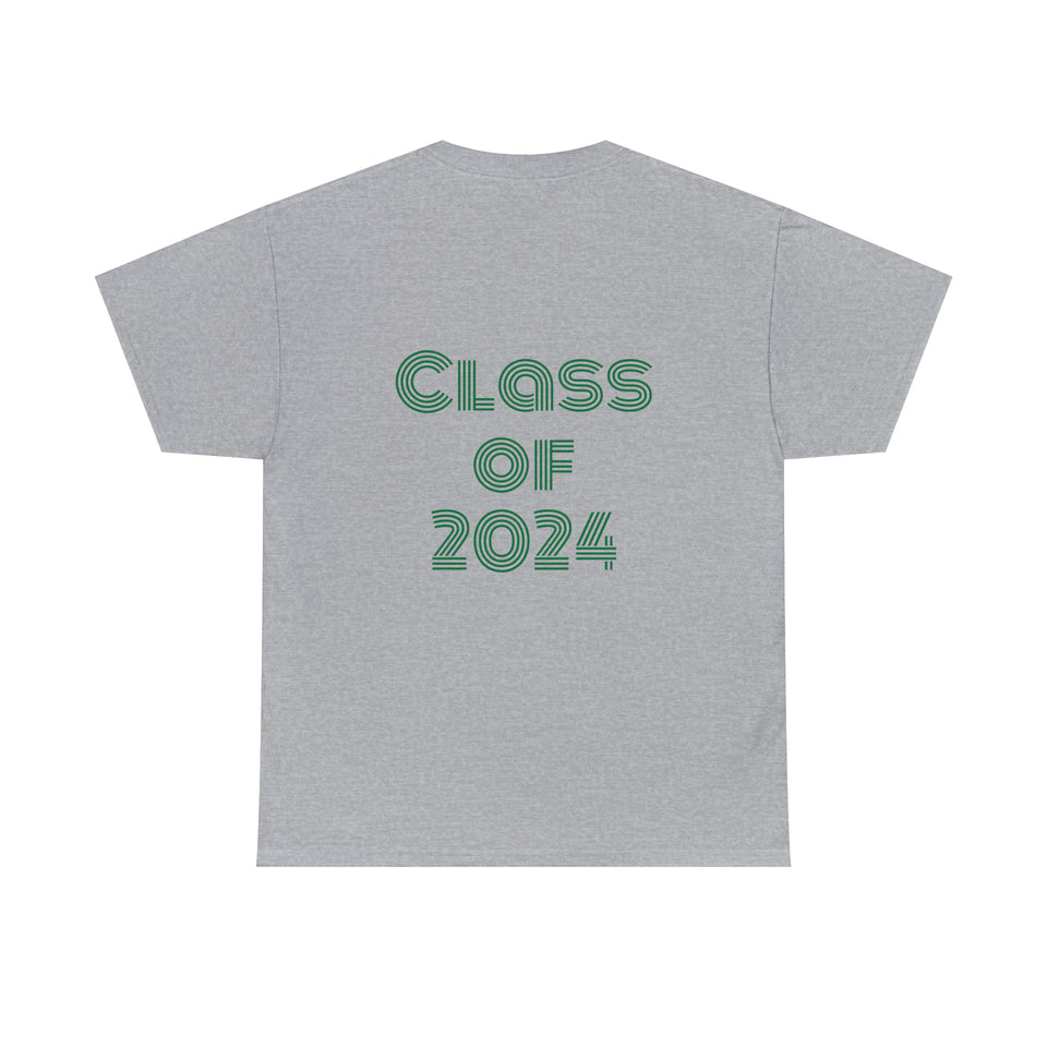 Heck Yeah My Son Is A UNCC Senior Unisex Heavy Cotton Tee
