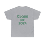 Heck Yeah My Son Is A UNCC Senior Unisex Heavy Cotton Tee
