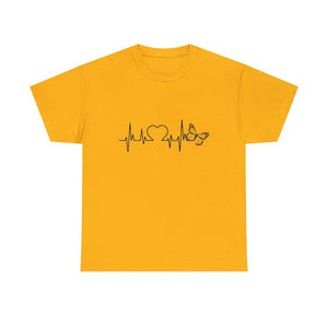 Love Butterflies Unisex Heavy Cotton Tee