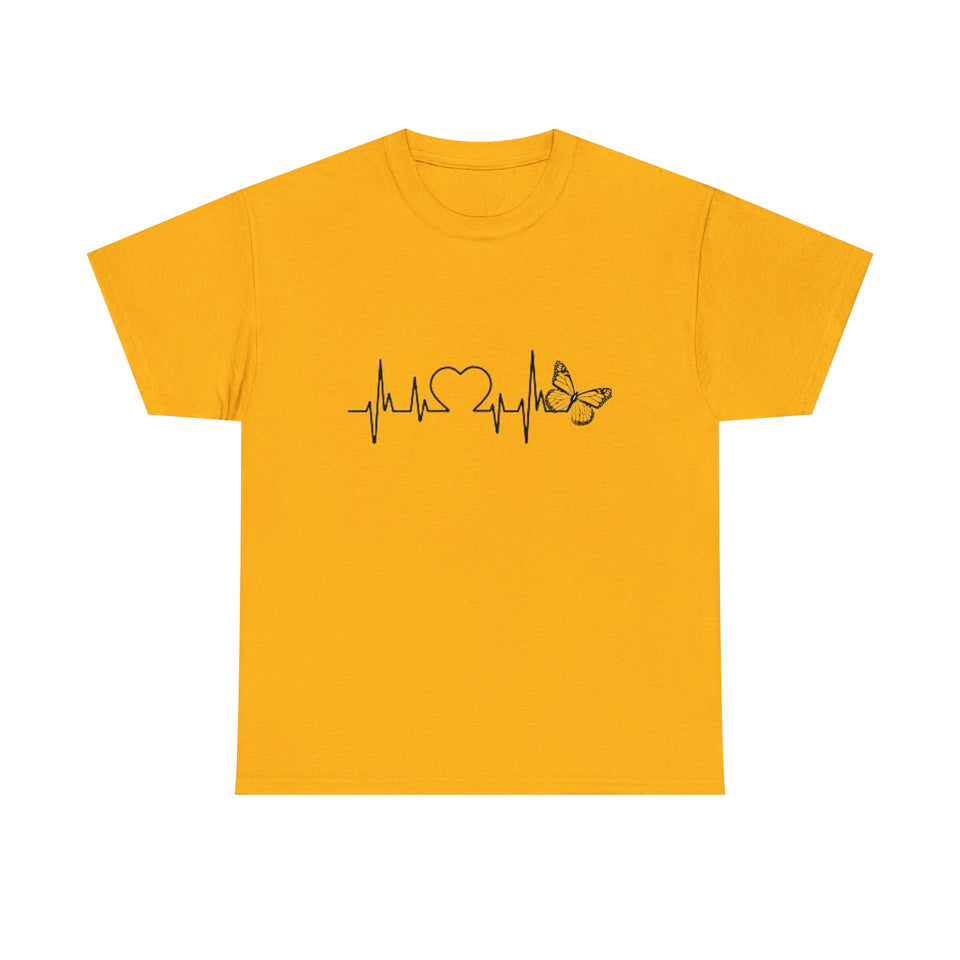 Love Butterflies Unisex Heavy Cotton Tee