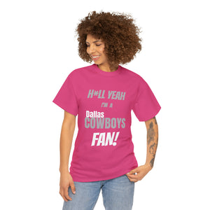 Dallas Cowboys Football Unisex Heavy Cotton Tee