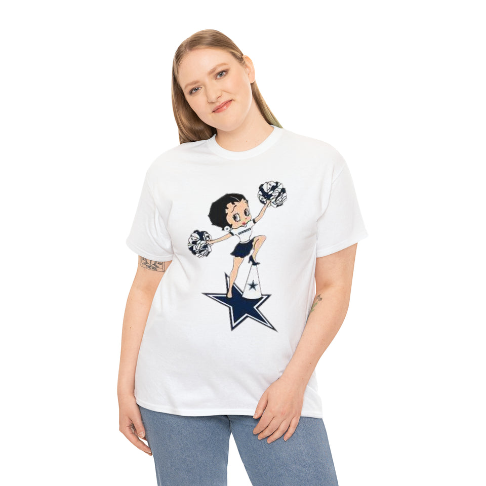 Dallas Cowboys Betty Unisex Heavy Cotton Tee