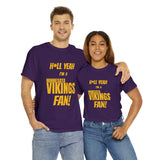Minnesota Vikings Football Unisex Heavy Cotton Tee
