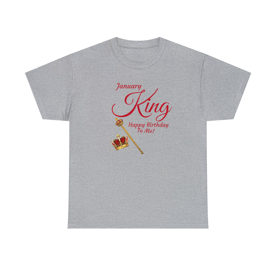 January King Unisex Heavy Cotton Tee