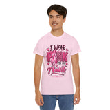 Breast Cancer Awareness Unisex Heavy Cotton Tee