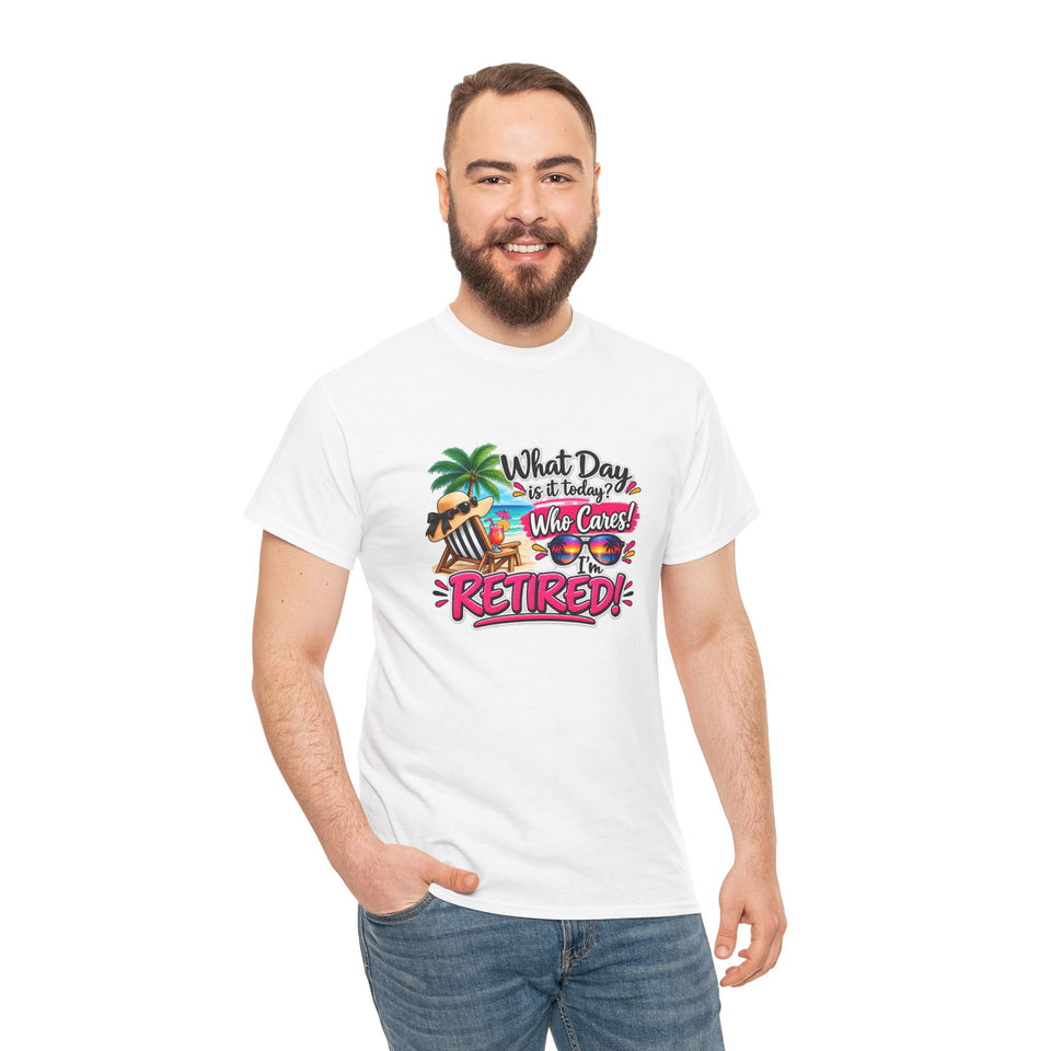 What Day Is It Today? Unisex Heavy Cotton Tee