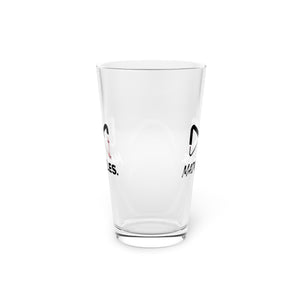 Mad Miles Logo Pint Glass, 16oz