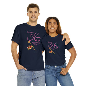 October King Unisex Heavy Cotton Tee