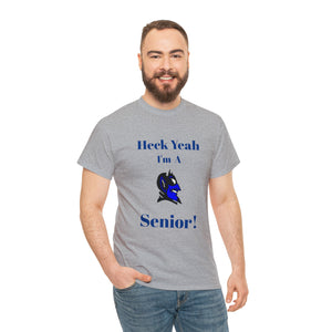 Heck Yeah I'm a Duke Senior Unisex Heavy Cotton Tee