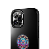 Travel With Glitter Tough Phone Cases