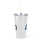 Queen City Senior Bowl Plastic Tumbler with Straw