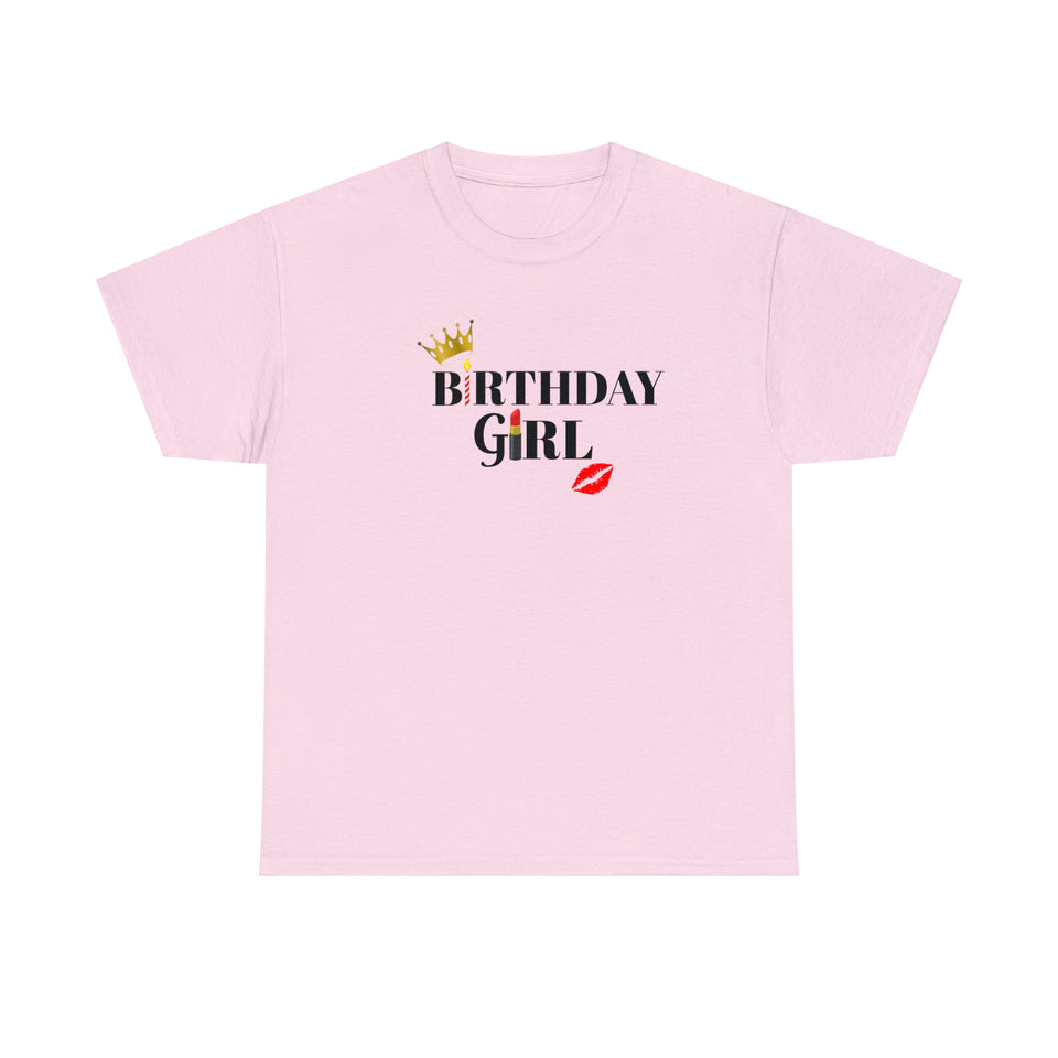 Birthday Girl Unisex Heavy Cotton Tee