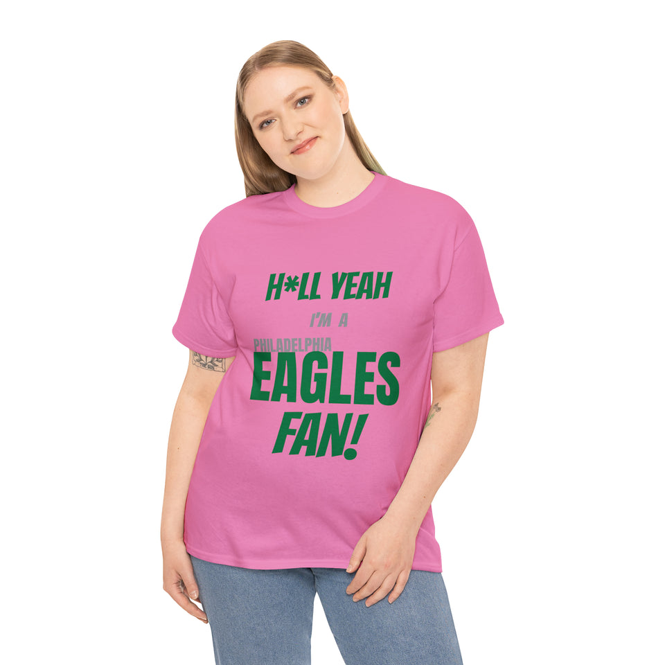 Philadelphia Eagles Football Unisex Heavy Cotton Tee