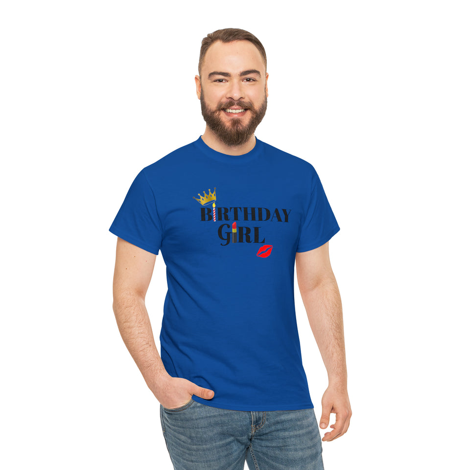 Birthday Girl Unisex Heavy Cotton Tee